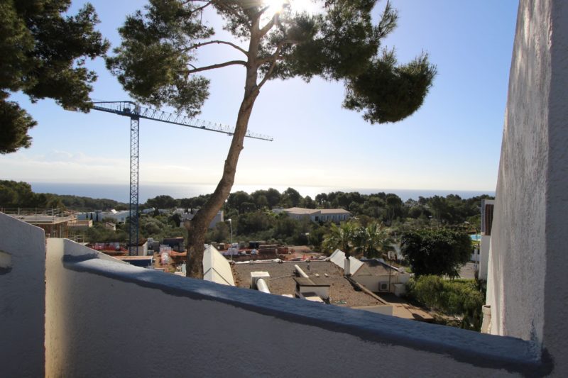 Attached house in Sol de Mallorca with stunning view